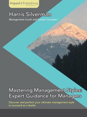 cover image of Mastering Management Styles